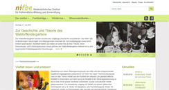 Desktop Screenshot of nifbe.de